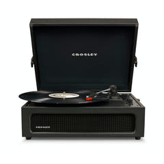 Crosley Voyager Platine Vinyle Bluetooth bidirectionnel (Noir)