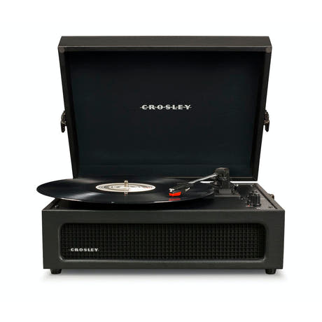 Crosley Voyager Platine Vinyle Bluetooth bidirectionnel (Noir)