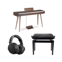Grooveland DDP-140 Piano numérique (Naturel) Pack