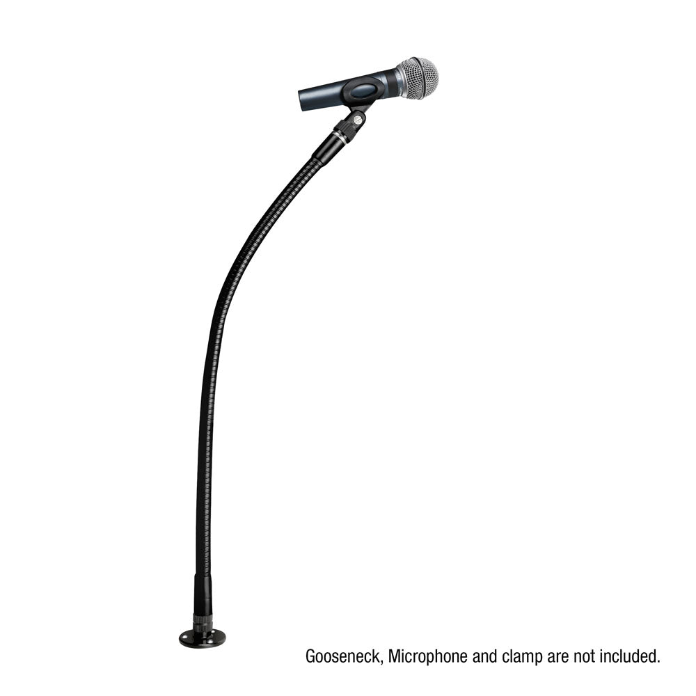 Adam Hall Stands D 921 BLK - Plaque de fixation pour col de cygne