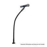 Adam Hall Stands D 921 BLK - Plaque de fixation pour col de cygne
