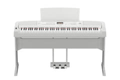 Yamaha DGX670 Piano Numérique (Blanc)