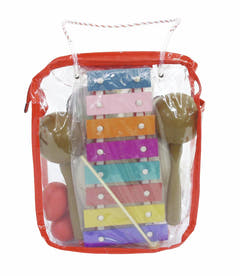 DiMavery Percussion Set avec 7 pièces