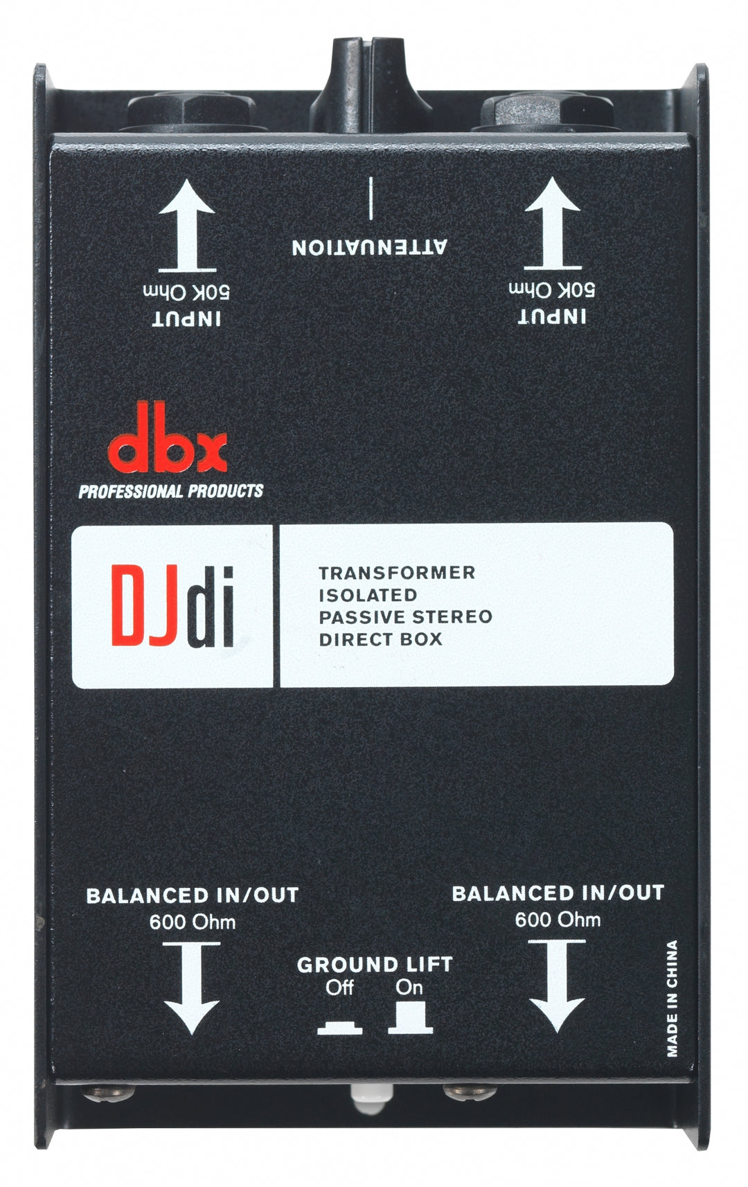 dbx DJDI 2-kanals Boîte DI Passive
