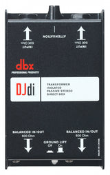 dbx DJDI 2-channel passive DI box