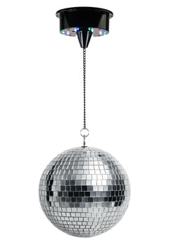Marconi Boule disco à piles avec LED (20 cm)