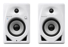 Pioneer DJ DM-50D-BT-W - Moniteurs de Studio avec Bluetooth (Blanc)