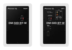 Pioneer DJ DM-50D-BT-W - Moniteurs de Studio avec Bluetooth (Blanc)