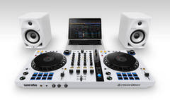 Pioneer DJ DM-50D-BT-W - Moniteurs de Studio avec Bluetooth (Blanc)