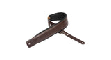 Levys DM1PD sangle de guitare 3", marron foncé