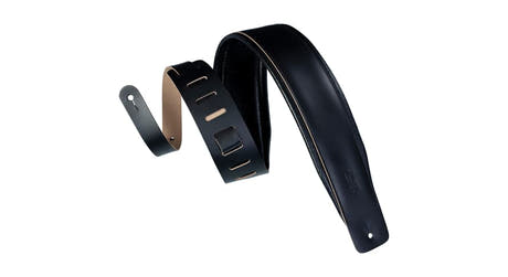 Levys DM1PD-XL sangle de guitare 3", noire, extra-longue