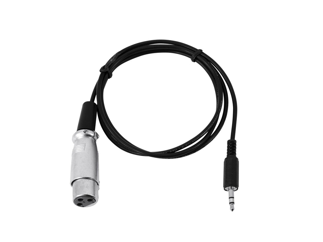 DMX adapter OUT jack 3,5/XLR 1m