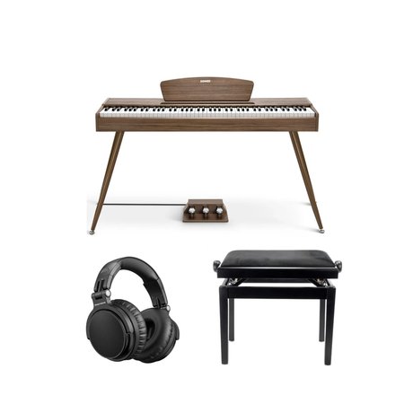 Donner DDP-80 piano électrique noyer Pack complet