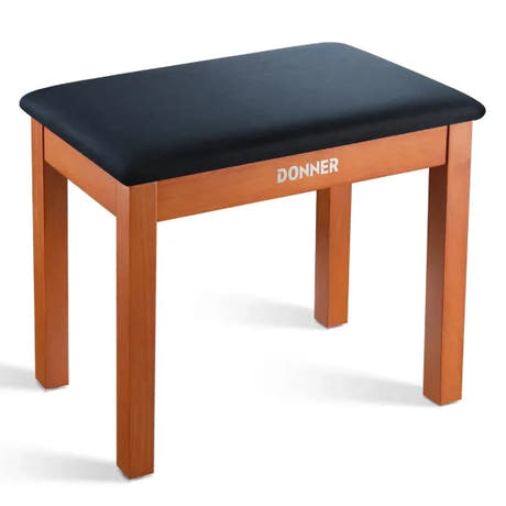 Donner Bench Banquette de piano Bois