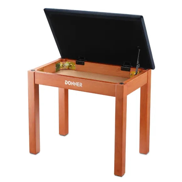 Donner Bench Banquette de piano Bois