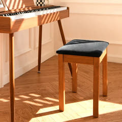 Donner Bench Banquette de piano Bois