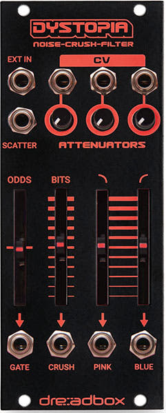 Dreadbox Dystopia Module à lumière noire