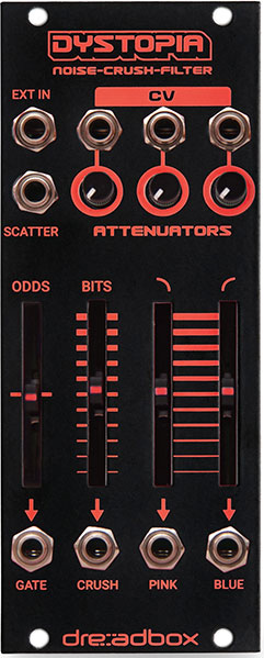 Dreadbox Dystopia Module à lumière noire
