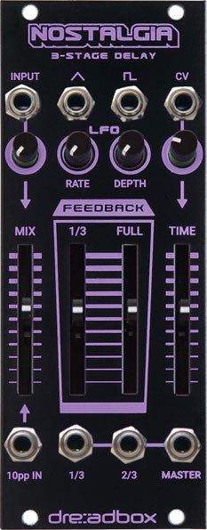 Dreadbox Nostalgia Module à lumière noire