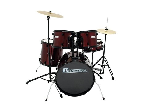 DiMavery DS-200 Kit de Batterie, Noir