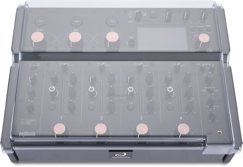 Decksaver Protection cover pour AlphaTheta Euphonia (Soft-Fit)
