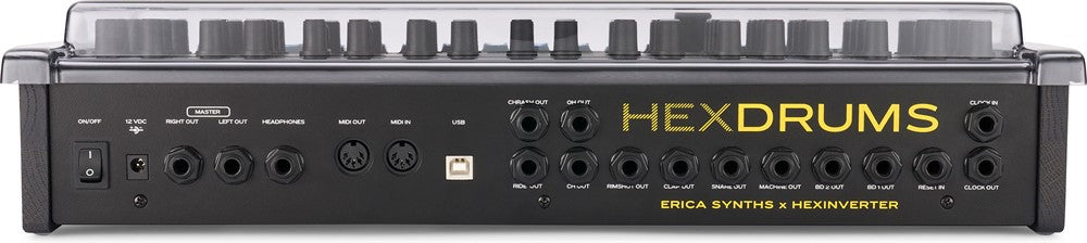 Decksaver Protection cover pour Erica Synthés Hexdrums (Soft-Fit)