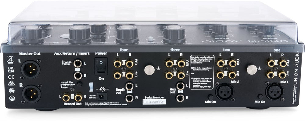 Decksaver Protection cover pour Union Audio orbit.4 LE & orbit.4 LE fx