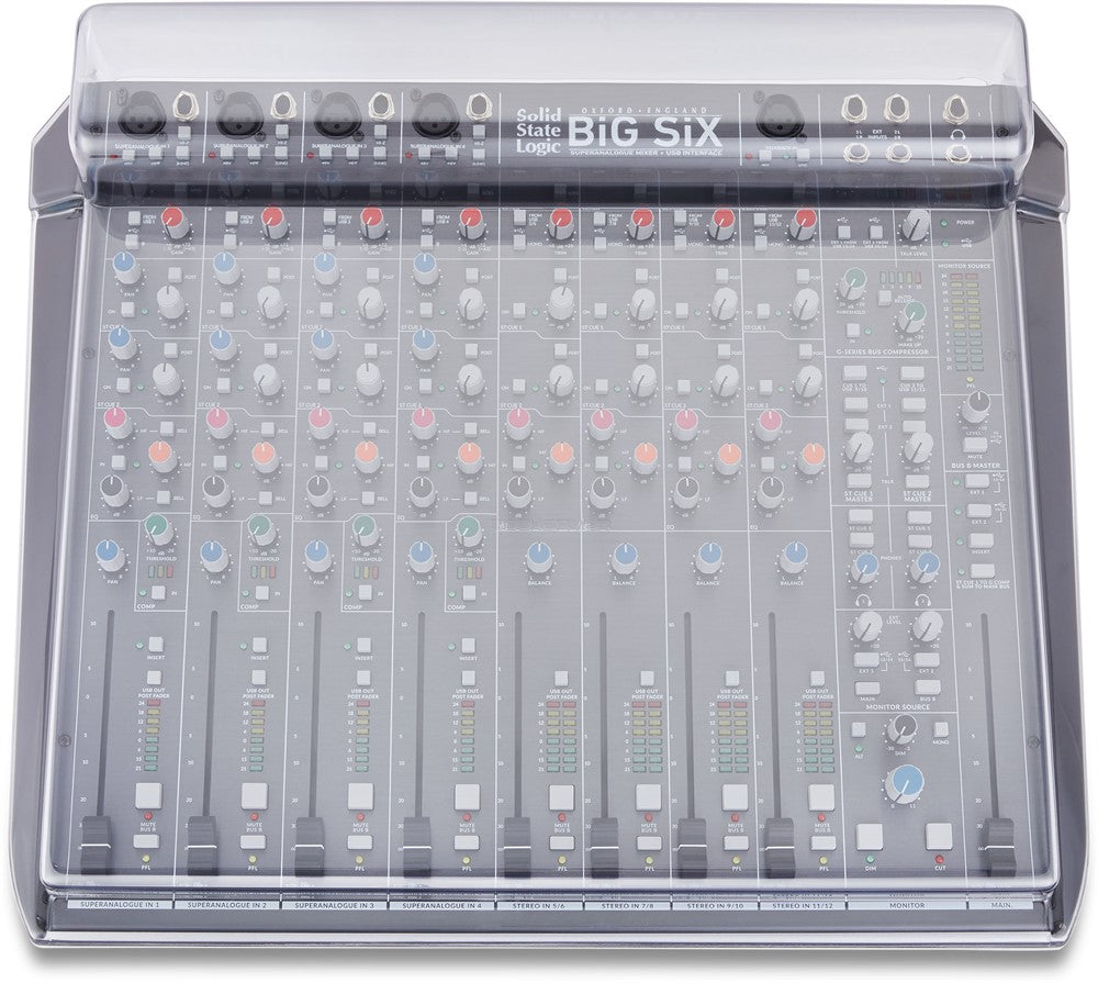 Housse de protection cover Decksaver pour Solid State Logic Big Six