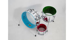 Dixon PODL520RGB1 ensemble de batterie, rouge, vert, bleu