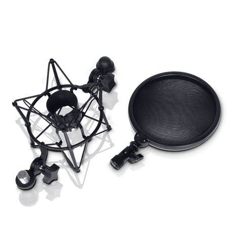 LD Systems DSM 400 Suspension Microphone avec Filtre Anti-pop
