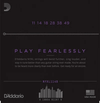 Daddario NYXL Cordes de Guitare (11-49)