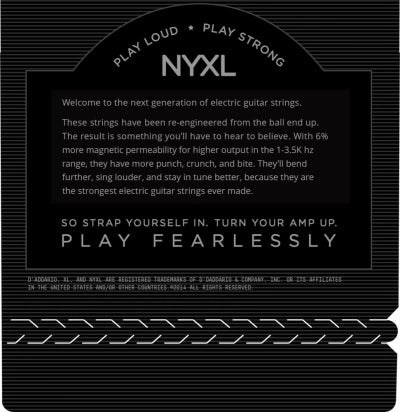 Daddario NYXL Cordes de Guitare (11-49)