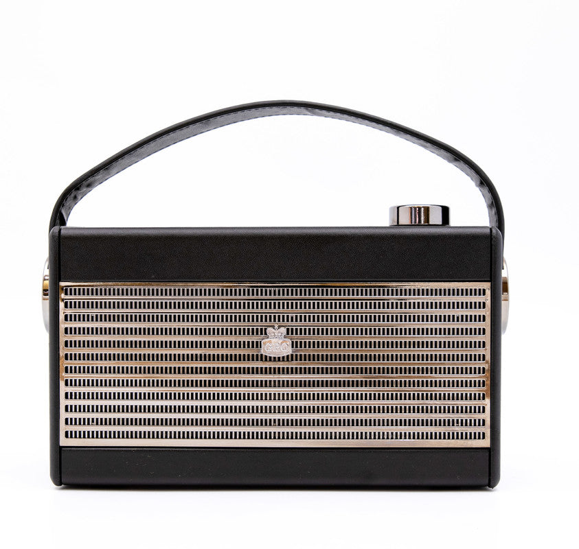 GPO Darcy Vintage Style Radio - Black & Silver