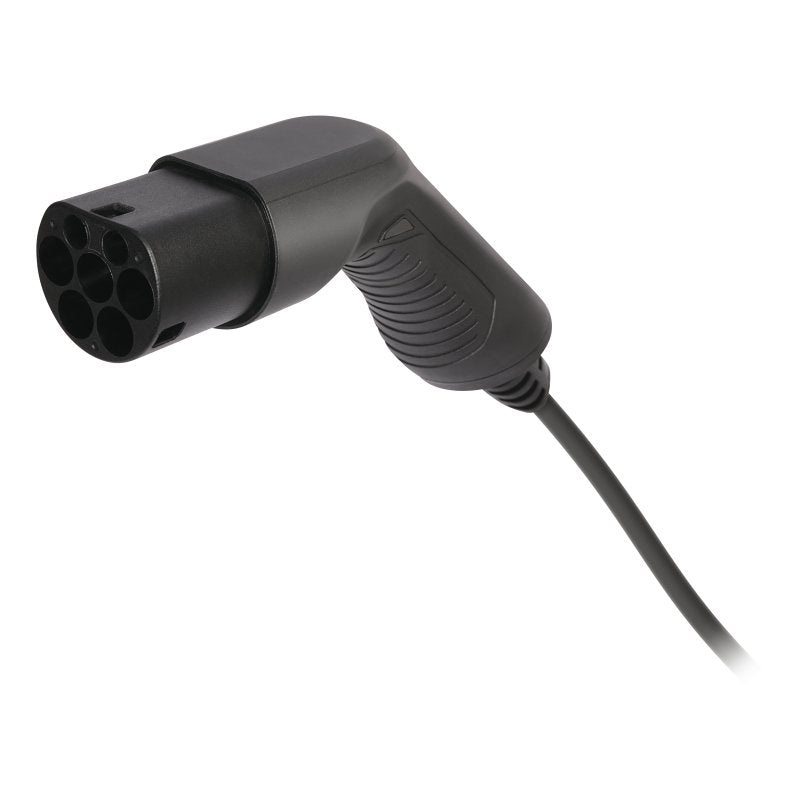 Deltaco e-Charge charger cable, Type 2 to Type 1, 1 phase, 16A, 7m