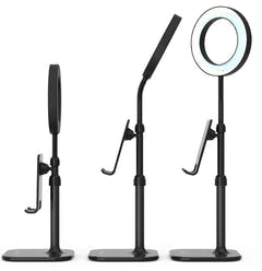 Digipower Success Mobile Holder w. 6" Ringlight