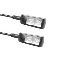 Double svanehals nodelamper