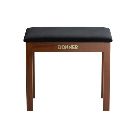 Donner Bench Banquette de piano Marron