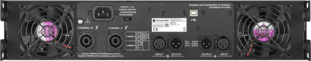 Dynacord L1800FD - Amplificateur numérique (2x950W, DSP)