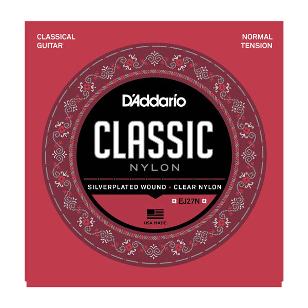 Daddario EJ27N Classic Nylon Guitar Strings 
