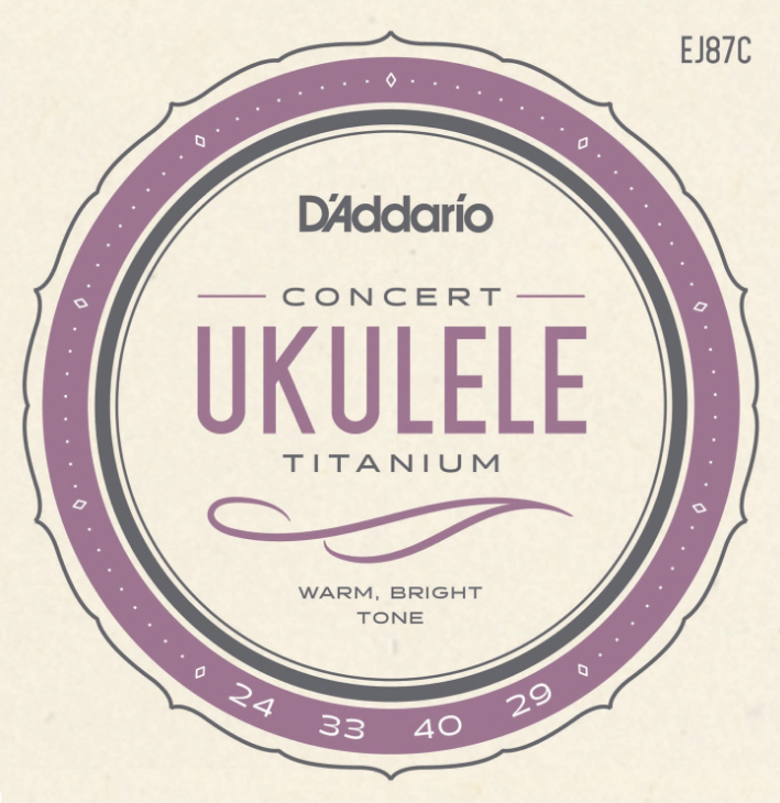 Daddario EJ87C Koncert Ukulélés Strengesæt