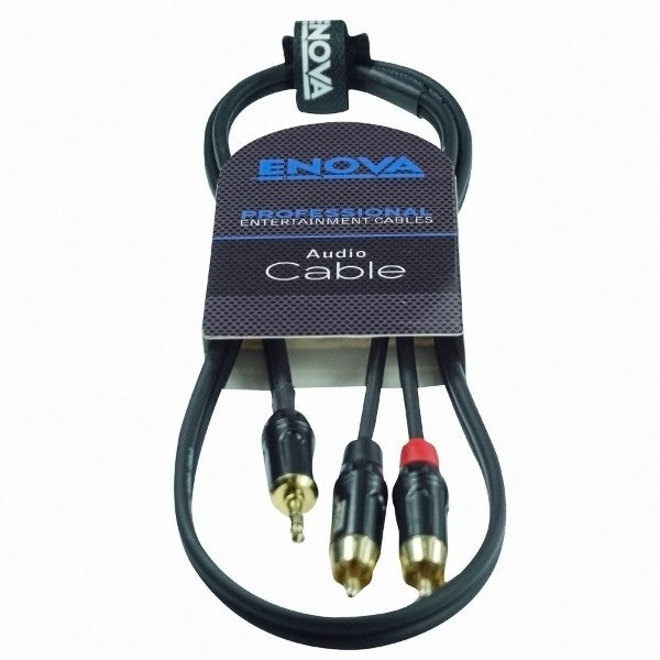 Enova câble adaptateur minijack minijack vers 2 x Phono 4 mètres