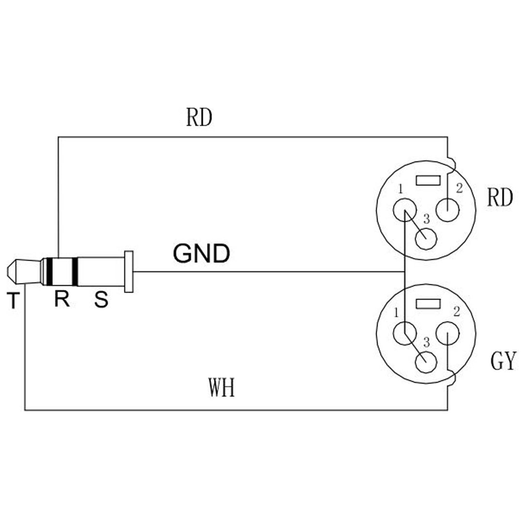 Câble de microphone Enova Nxt 3-Pin XLR 10 mètres