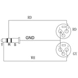 Enova Nxt 3-Pin XLR mikrofonkabel 6 meter