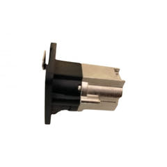 Enova traversée de châssis RJ45 Cat6A, noire