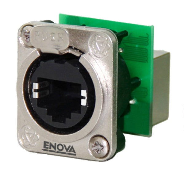 Enova traversée de châssis RJ45 CAT5E vierge