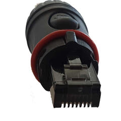 Boîtier de câble Enova RJ45 Ethernet, Noir