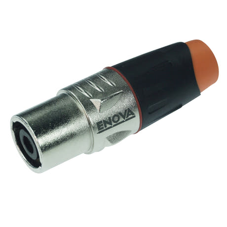 Enova connecteur d'enceinte 4 broches mâle, boîtier métallique, 40 Amp
