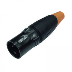 Enova câble XLR mâle 5 broches, noir IP67 Outdoor