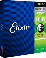 Elixir Optiweb Cordes de Guitare (Medium, 11-49)