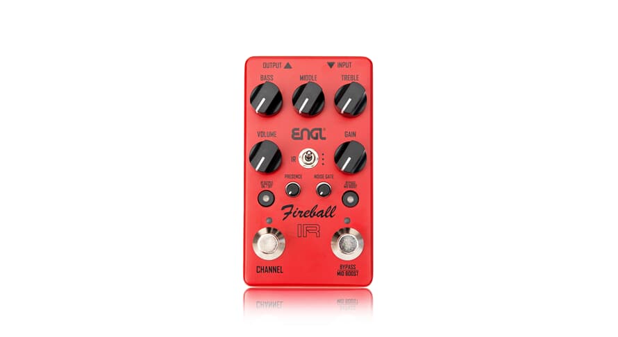 ENGL EP635 Fireball IR Pedal, préampli avec chargeur d’IR